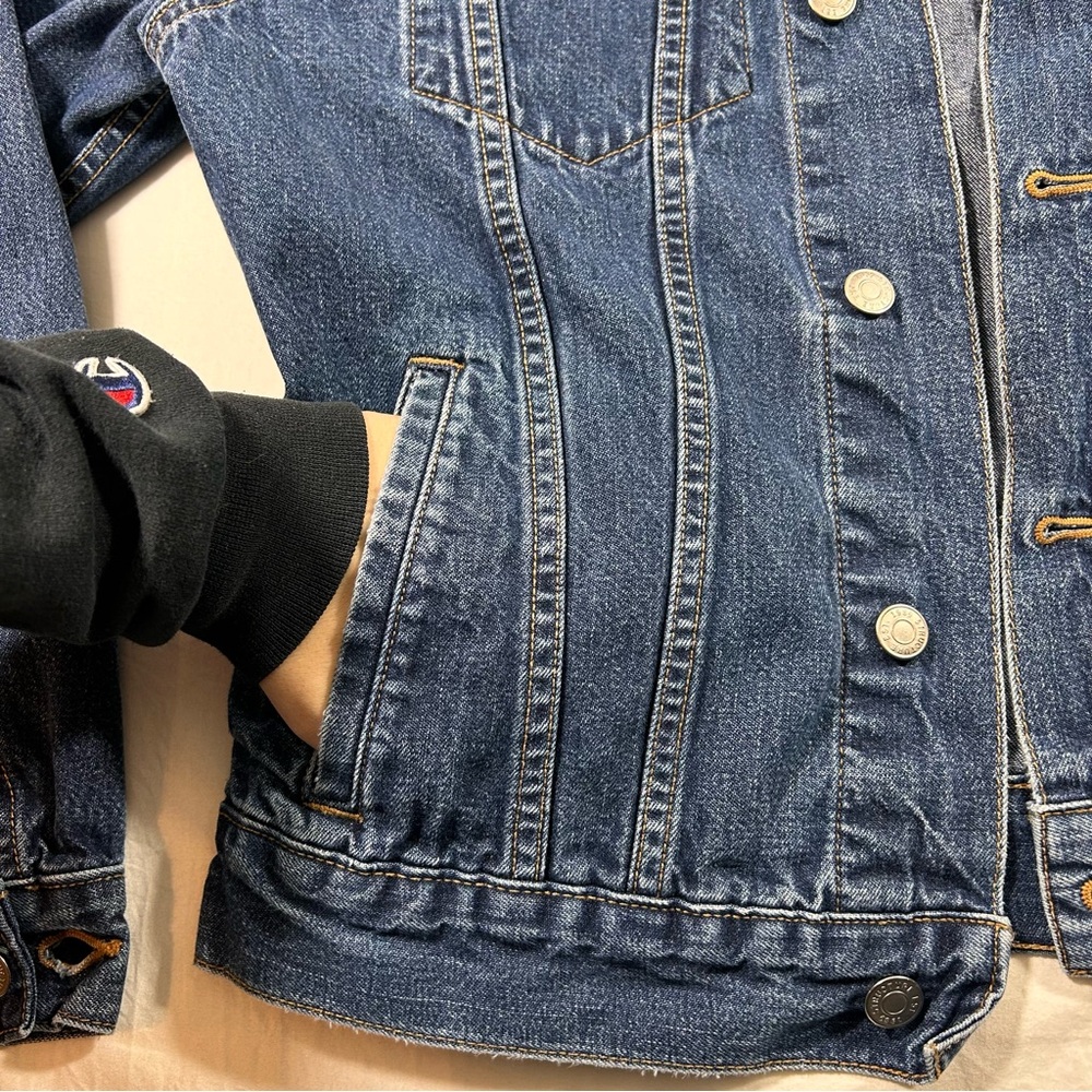 Structure Classic Blue Denim Jacket - Picture 5 of 10